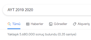  Google Arama Operatörleri İki Nokta