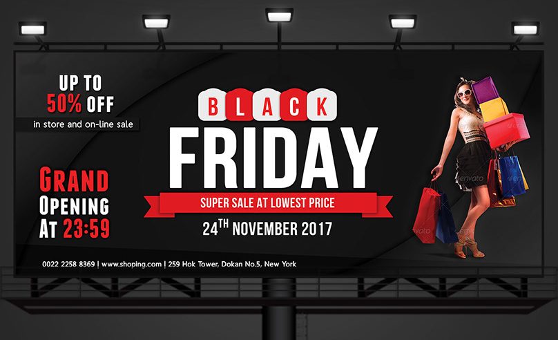 Black Friday Billboard