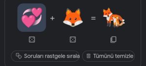 emoji karıştırma
