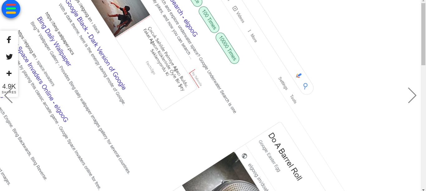 Google Do a Barrel Roll