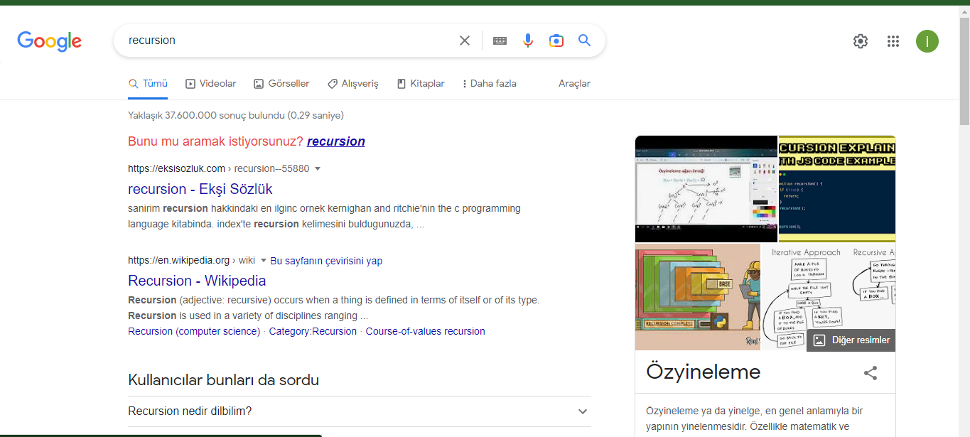Google Recursion