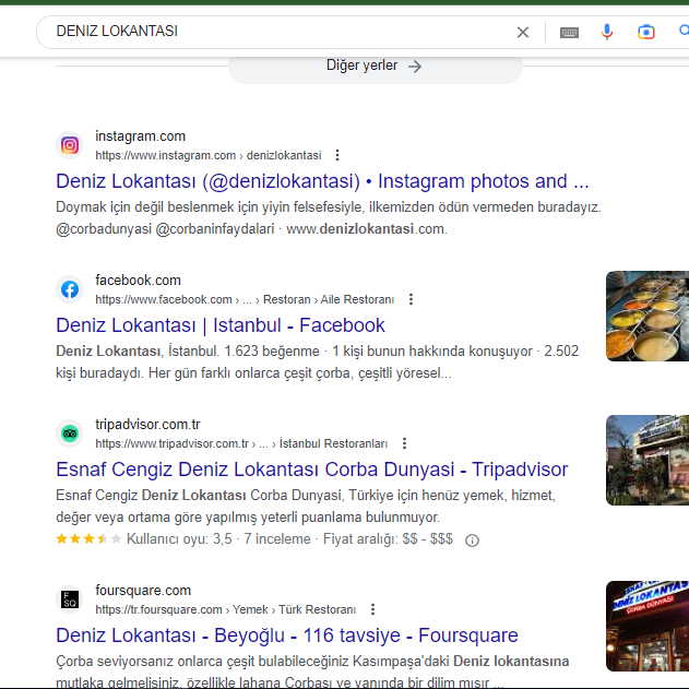 Google Sıralamaları