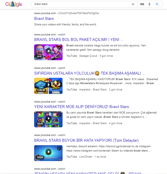 Brawl Stars Youtube