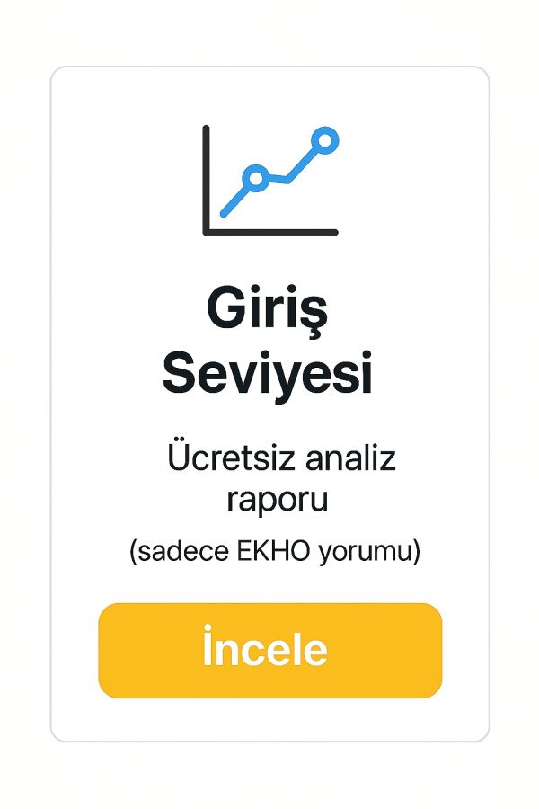 EKHO GPT - Giriş Paketi